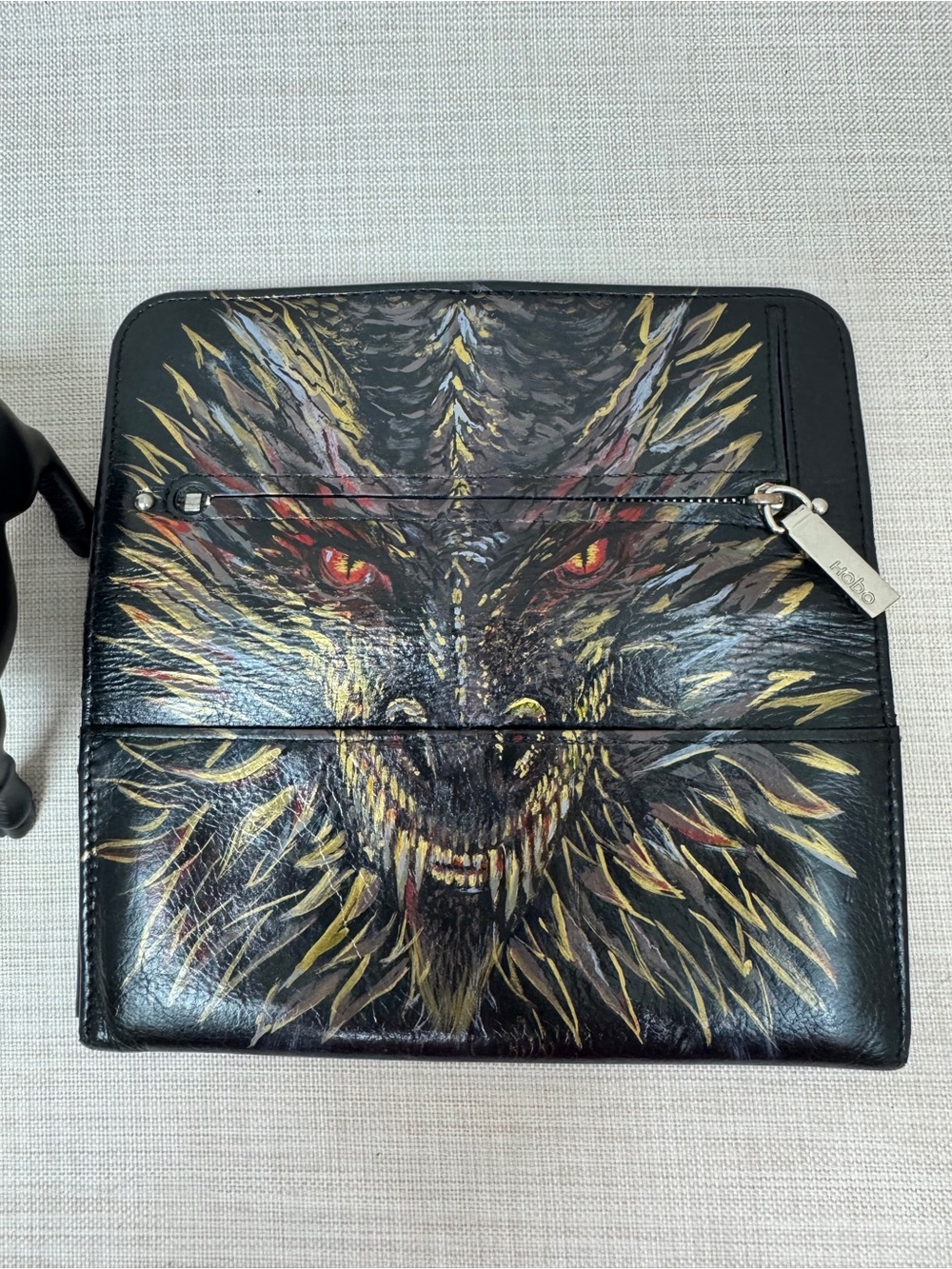 HOBO Black Leather  Wallet
